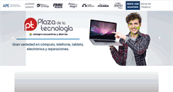 Desktop Screenshot of apeplazas.com